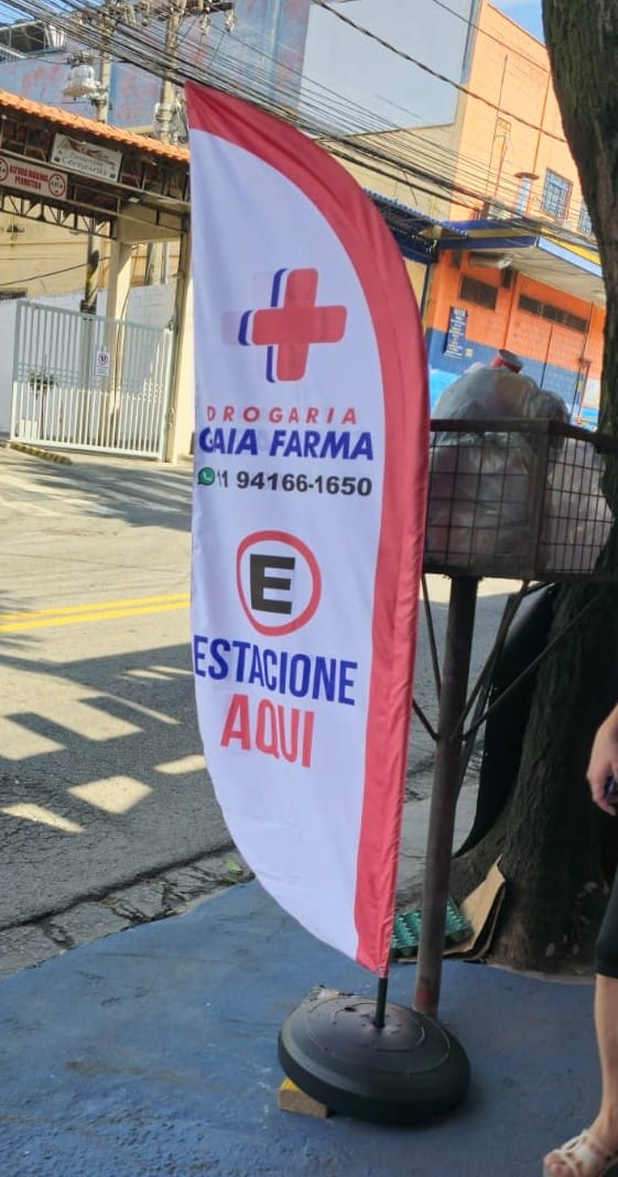 Wind Banner para eventos e divulgação